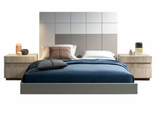 Lit deux places style moderne
