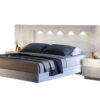 Lit de chambre adulte au style contemporain design