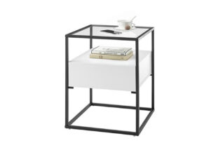 Table d'appoint blanche