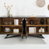 Buffet bois massif avec ornement design