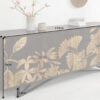 Buffet bois massif avec ornement design