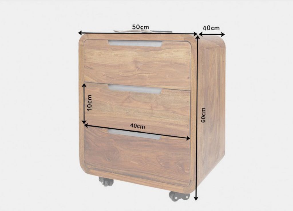 Bureau bois massif verni design