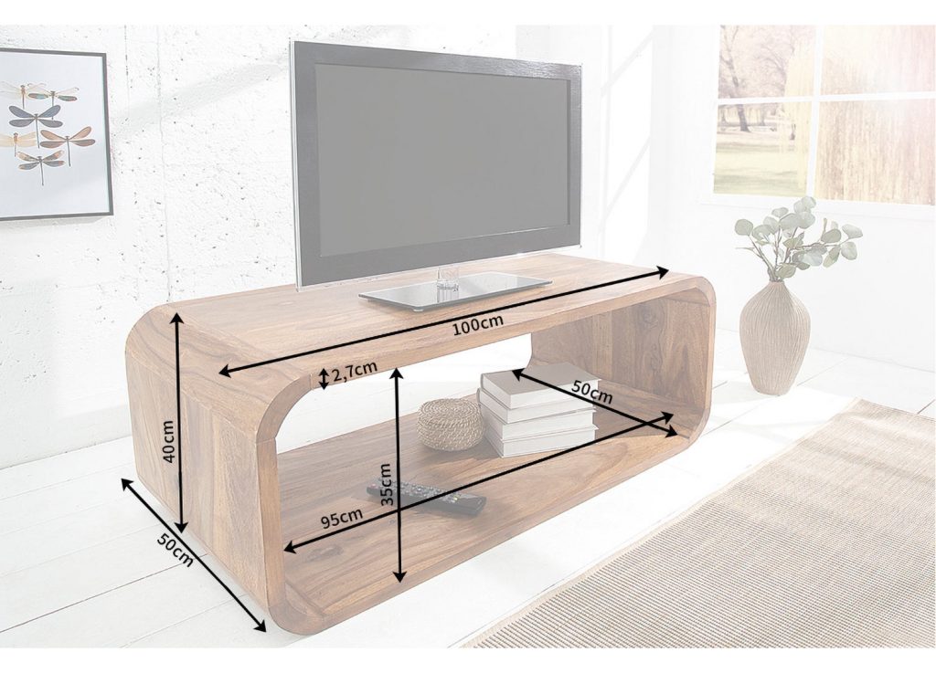 Table de salon bois massif de Sésham