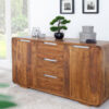 Meuble buffet bois massif sésham vernis