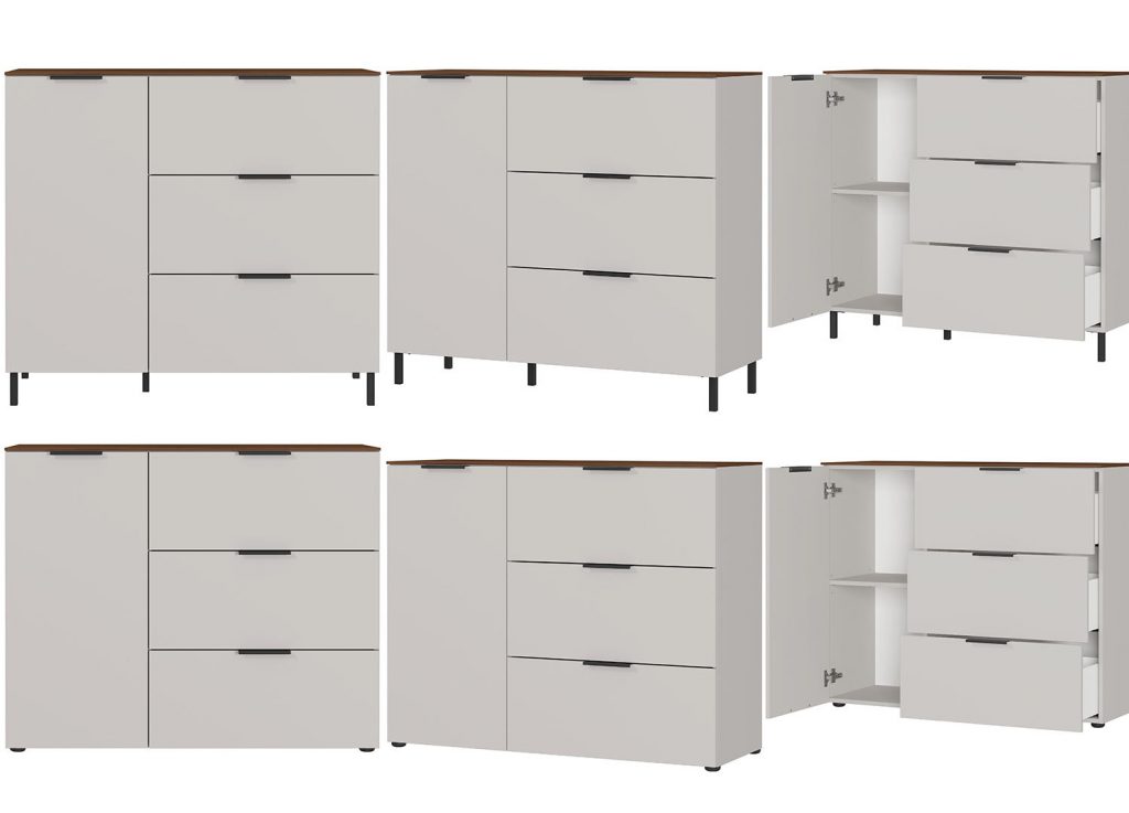 Grande commode de rangement contemporaine