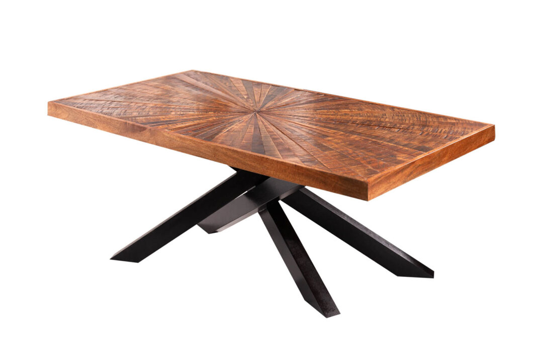 Table de salon en bois de Manguier massif