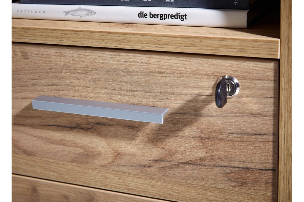 Bureau avec rangements chêne Navarra
