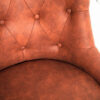 Fauteuil de bureau marron clair vintage
