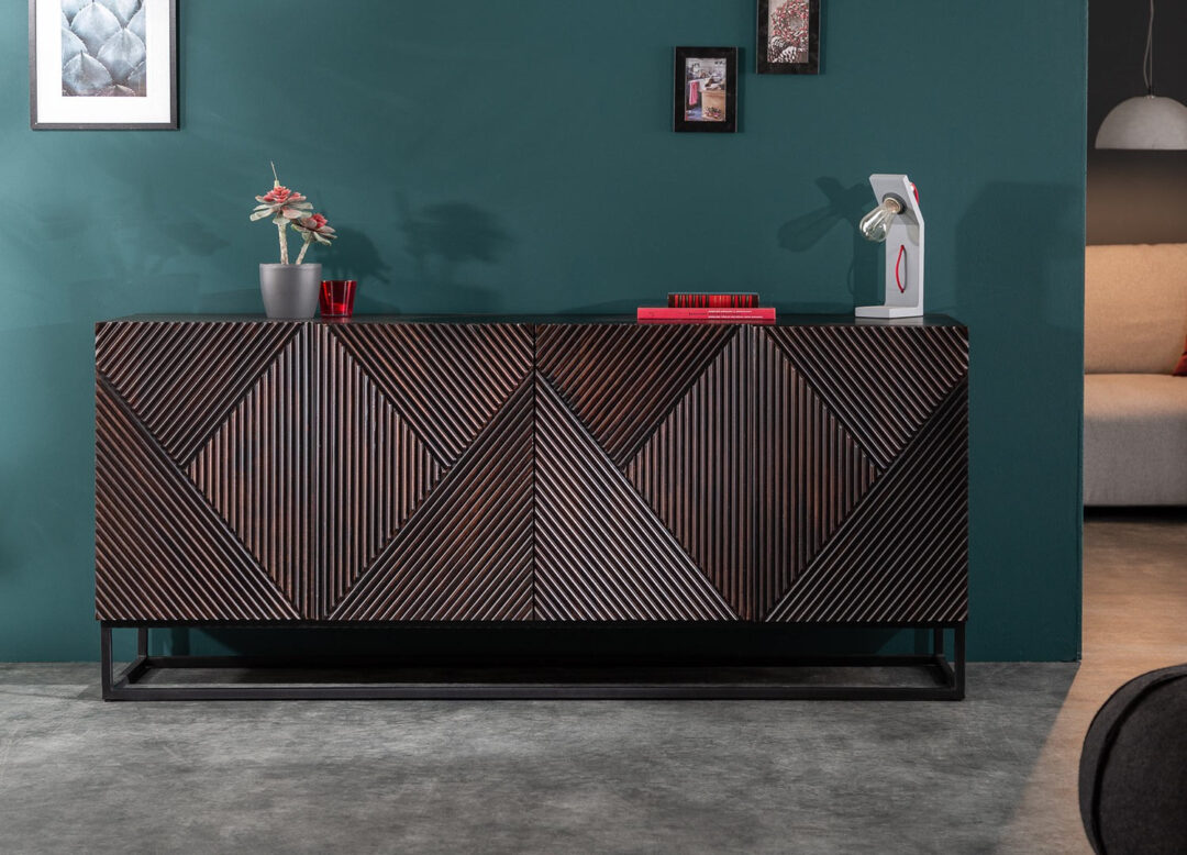Buffet en bois massif de manguier