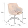 Dimensions de la chaise de bureau