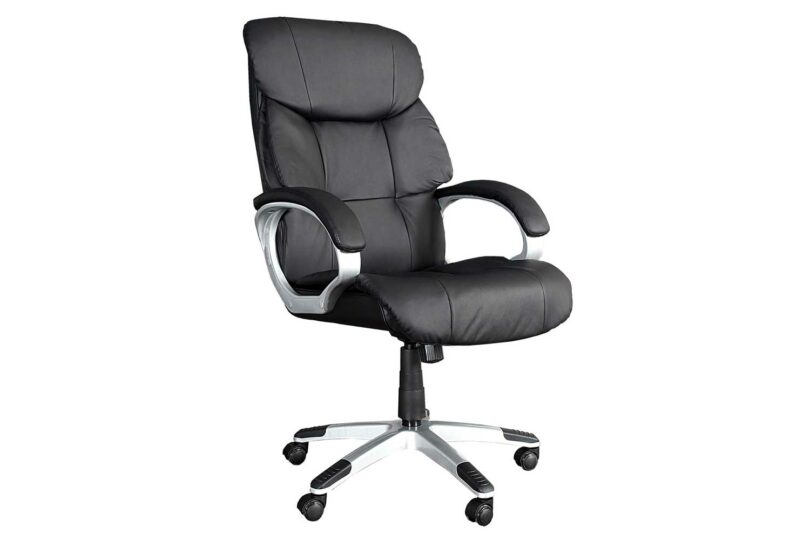 Fauteuil de direction en simili cuir moderne