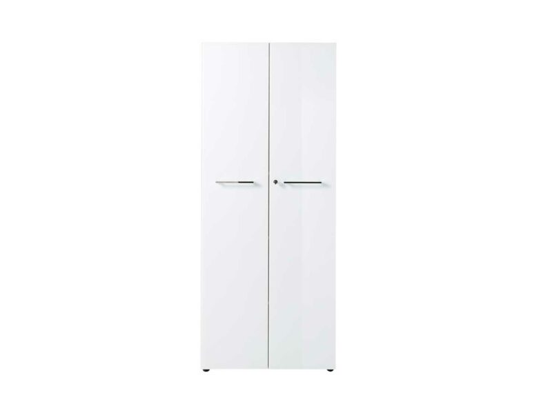 grande armoire de bureau blanche