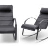 Rocking chair adulte coloris noir