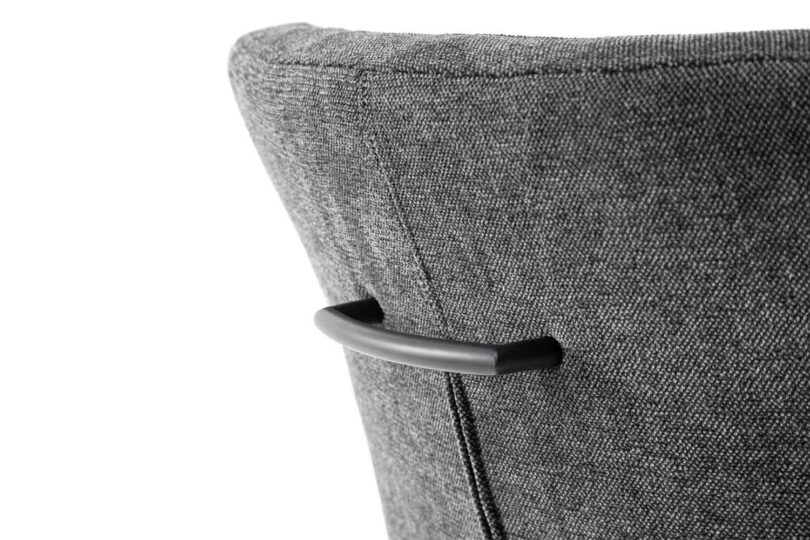 Zoom poignée gris anthracite