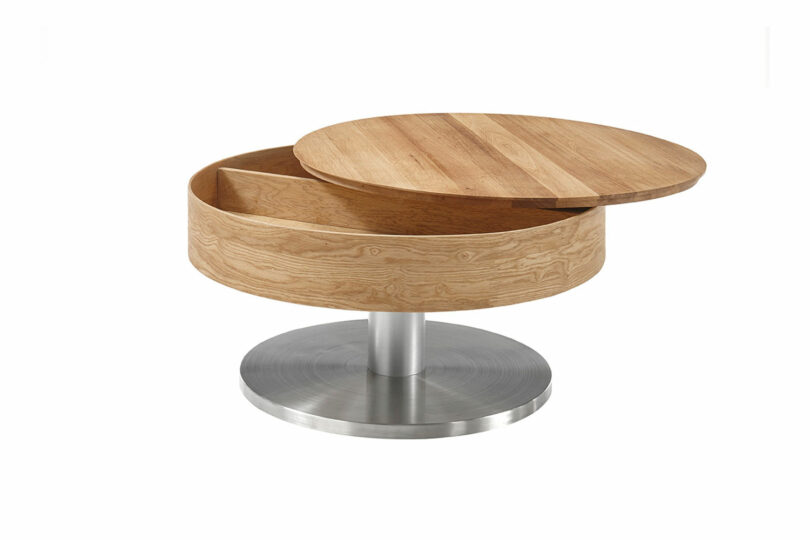 Table basse avec compartiment de rangement