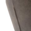 Dossier des chaises en tissu texturé