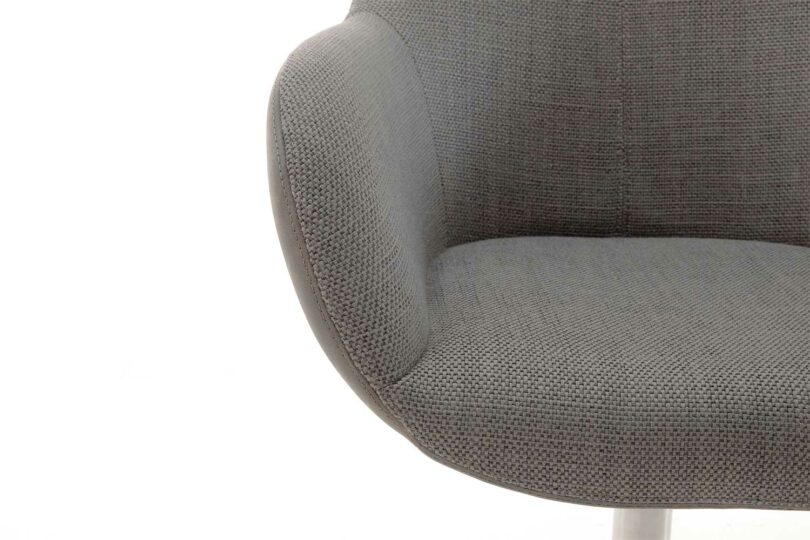 Assise des chaise de séjour en tissu