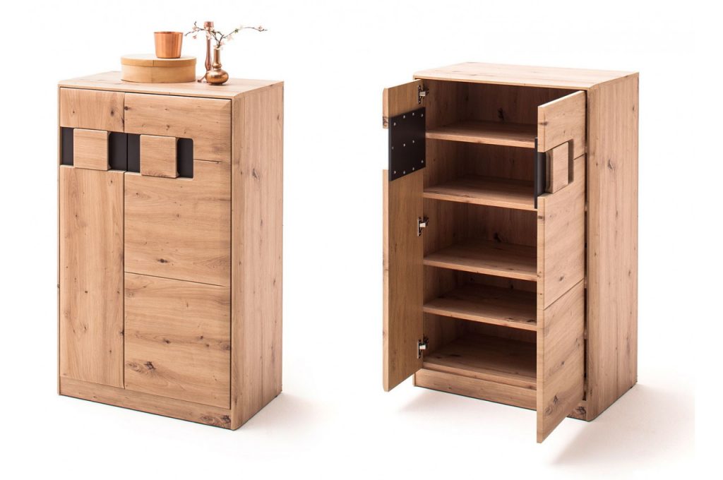 Ensemble d'entrée complet en bois et métal