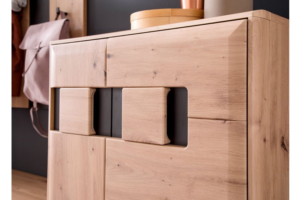 Ensemble d'entrée complet en bois et métal