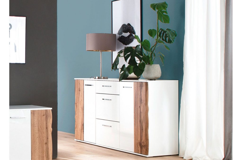 Buffetportetiroirsblancmatetboisdesign