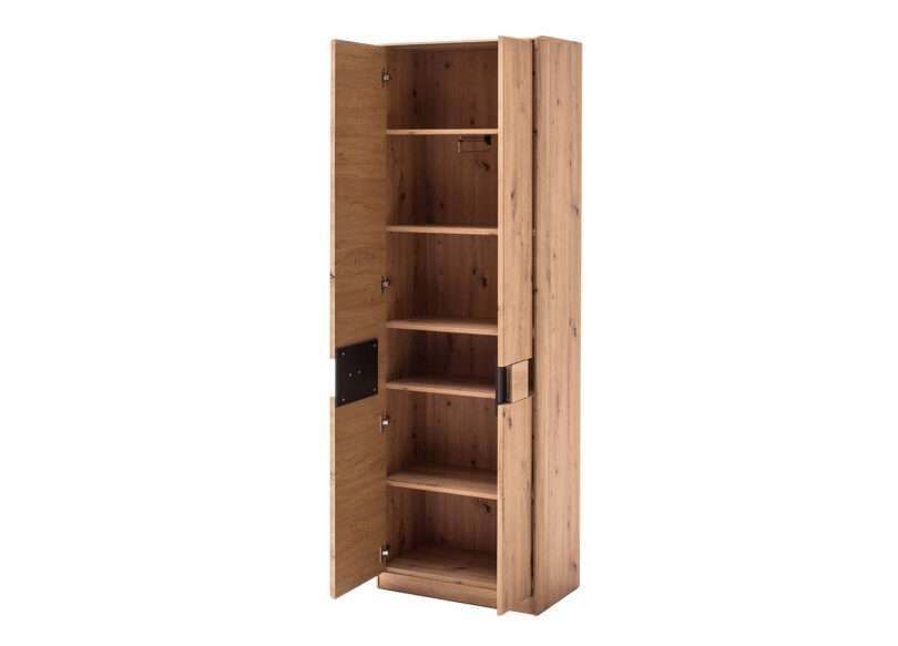 meuble armoire entrée ouverte