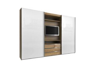 Armoire dressing couleur chêne design