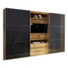 Armoire dressing noire - Noir