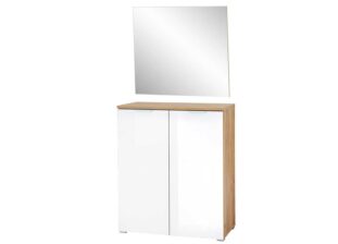 Meuble chaussure avec miroir