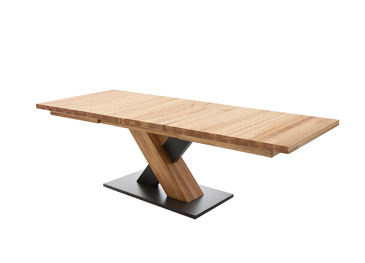 table à manger rectangulaire extensible bois massif