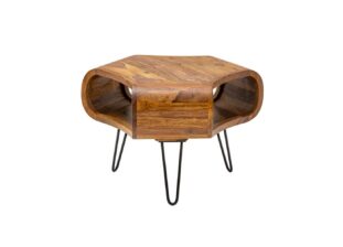 Table d'appoint en bois massif