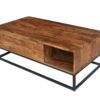 Table basse avec plateau relevable