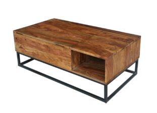 Table basse avec plateau relevable