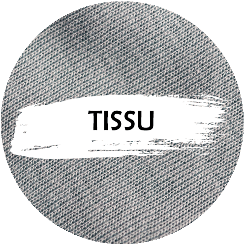 Tissu texturé gris