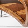 Bois de la table d'appoint naturelle