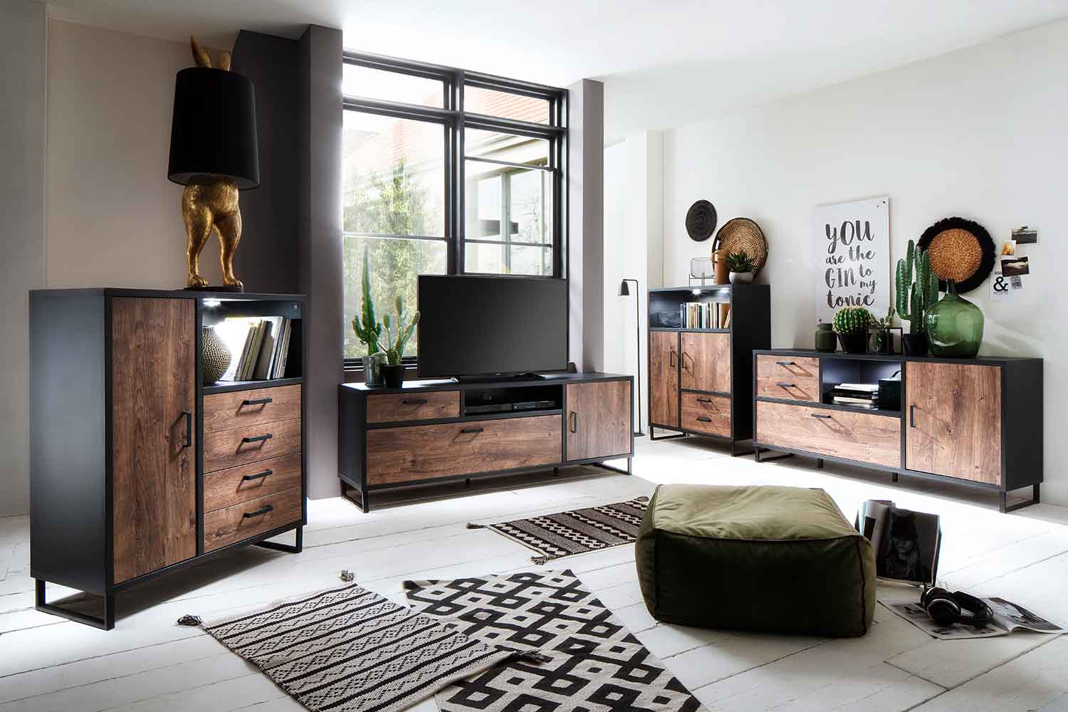 Ensemble de meubles de salon collection OASIS. Style design.