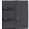 Armoire dressing gris graphite