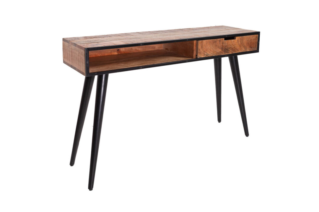 Console en bois massif naturel