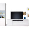 Ensemble tv blanc laqué design