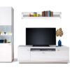 CompositiondemeubleTVblancavecreliefsDdesign