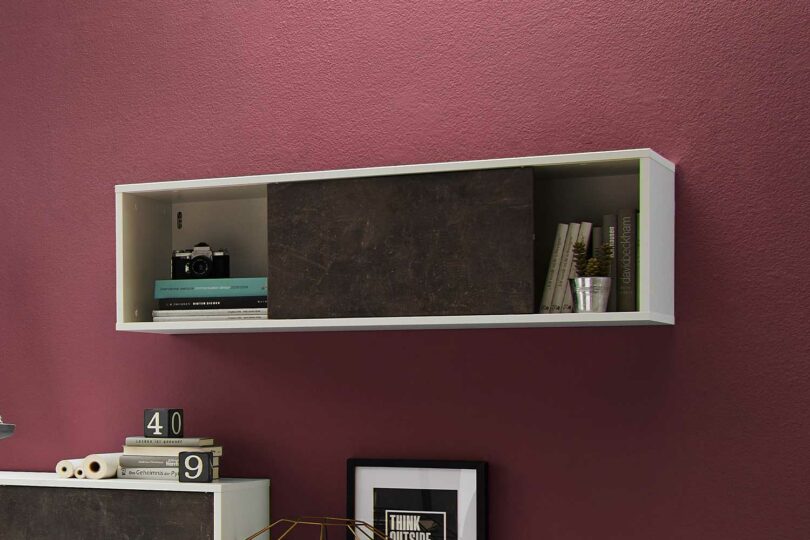 Meuble de rangement mural pour bureau