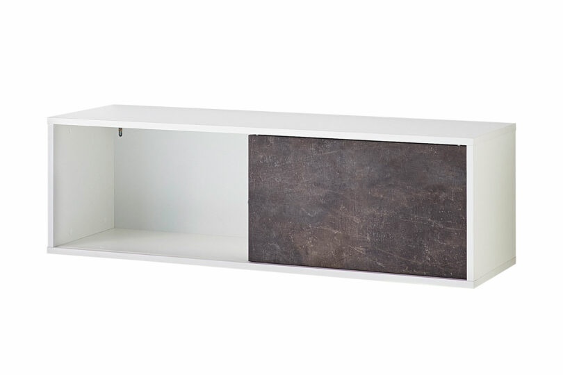 Porte coulissante du meuble de rangement pour bureau