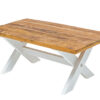 table basse pas cher en bois massif style shabby chic