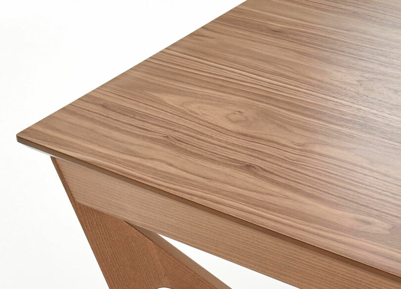 Bois de la table repas design