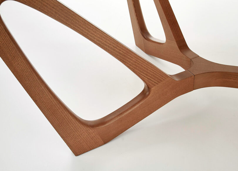 Piétement design en bois