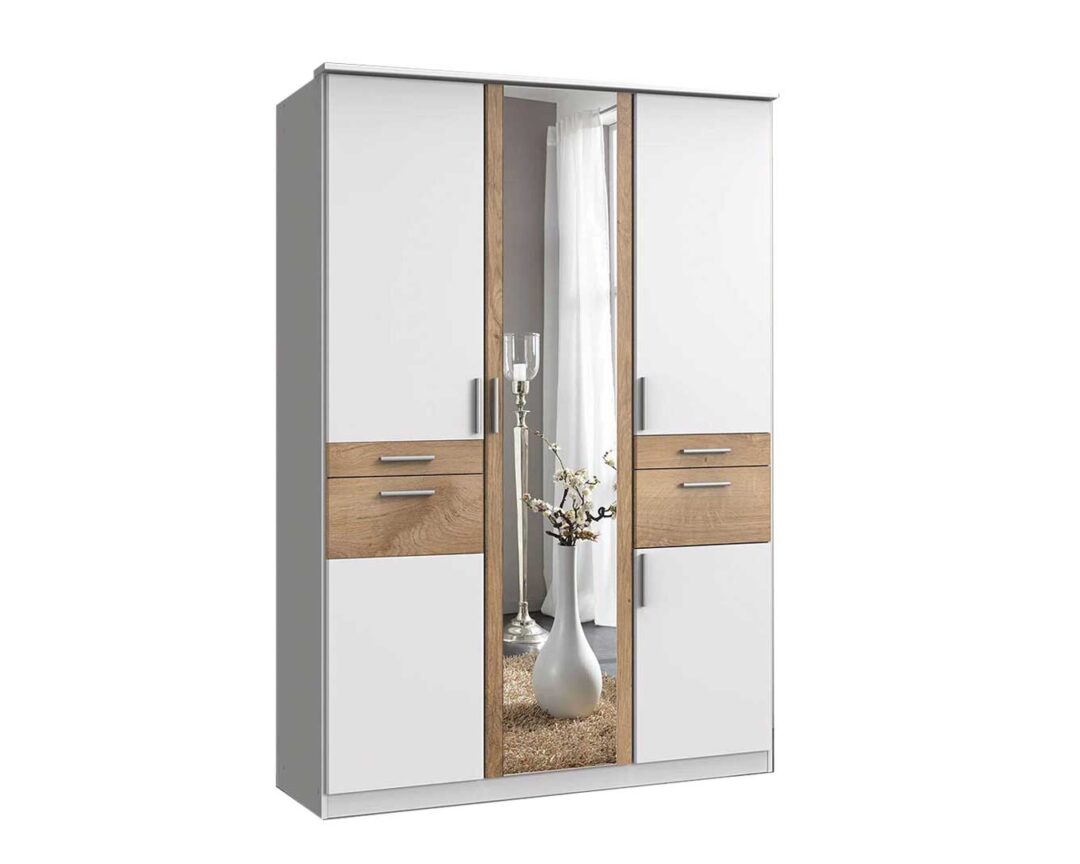 Armoire dressing et lingère pas cher avec tiroir et miroir