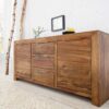 meuble buffet moderne en bois massif  cm