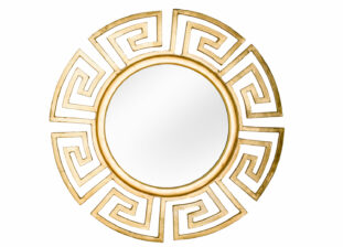 grand miroir doré glamour