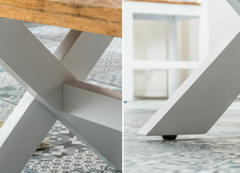 détail et qualité de la table basse