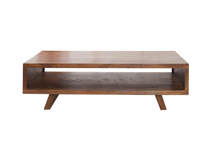 table basse moderne en bois