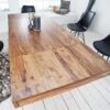 table de repas  cm en bois massif sesham verni